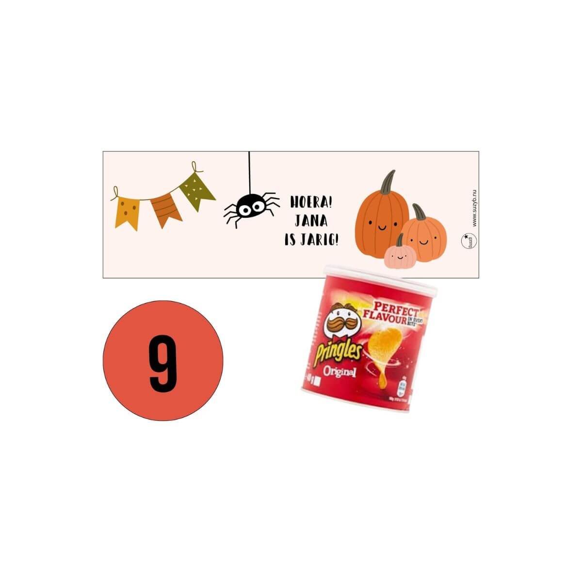 pringles traktatie halloween