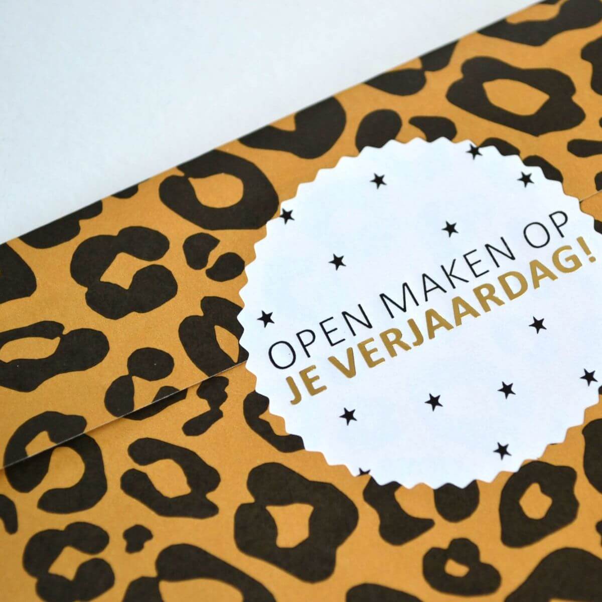 sluitsticker open maken op je verjaardag