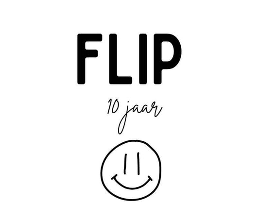 Stickers met naam en smiley 10 x