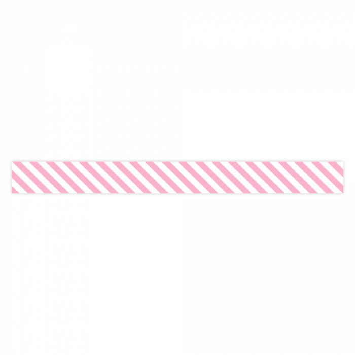 cadeaulint roze strepen
