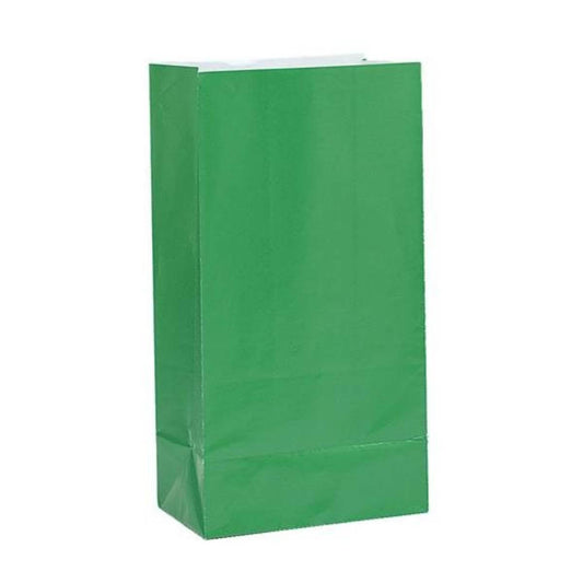 Traktatiezakjes groen 12x