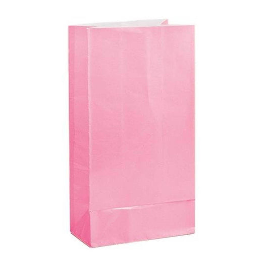 Traktatiezakjes roze 12x