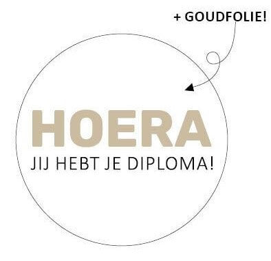 hoera jij hebt je diploma