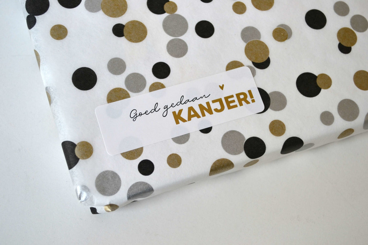 sluitstickers goed gedaan kanjer