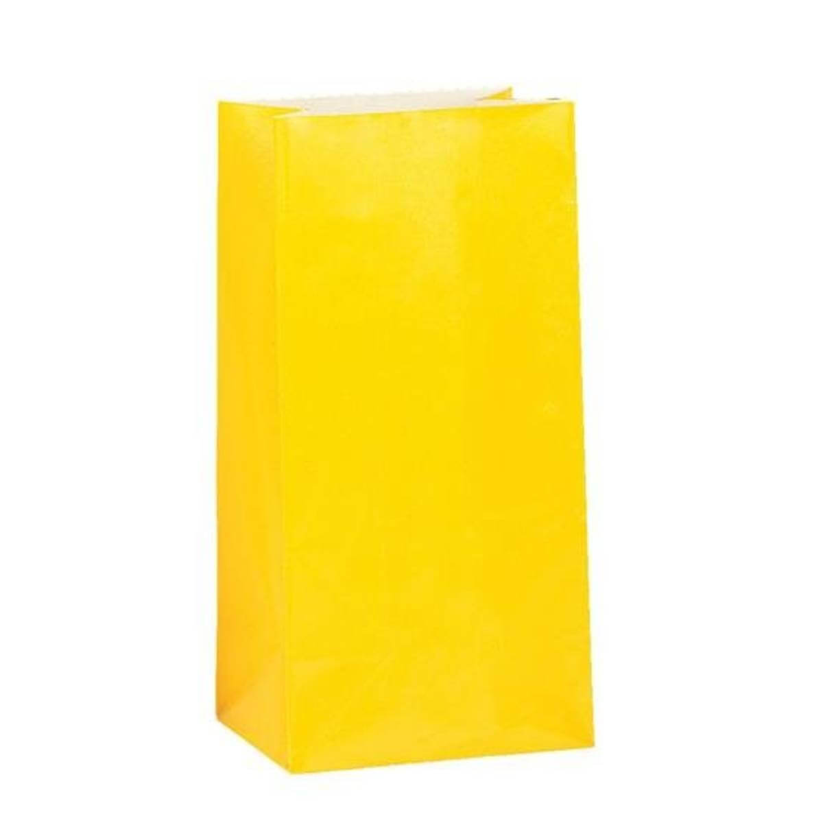 traktatiezakjes geel 
