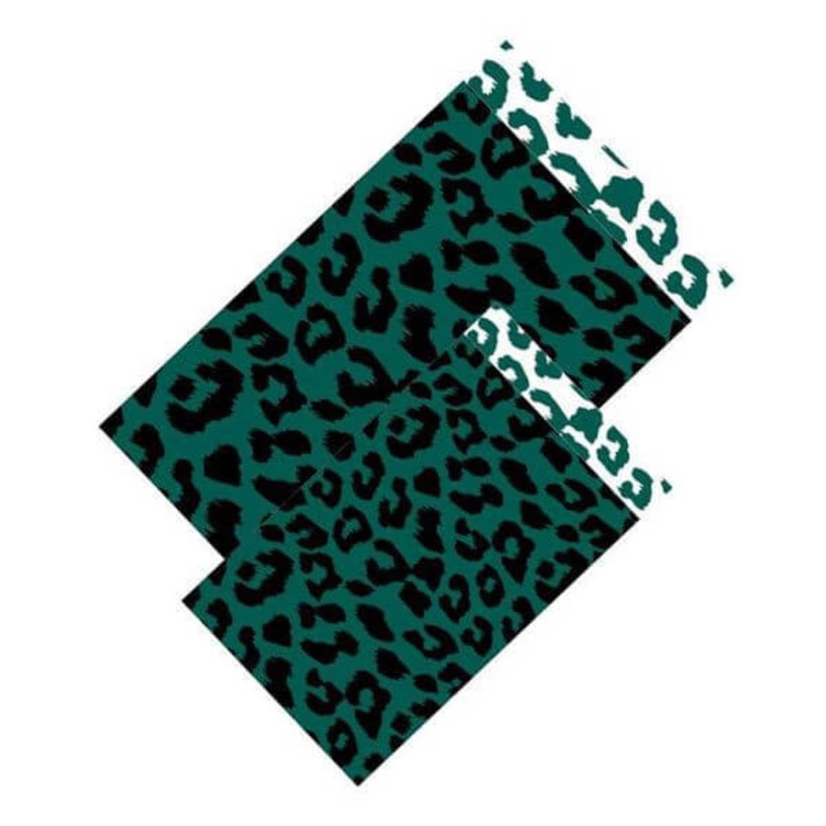 traktatiezakjes luipaard groen